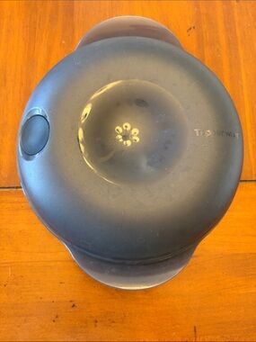 Vintage Tupperware Black Heat N Serve Venting Microwave Replacement Lid ONLY